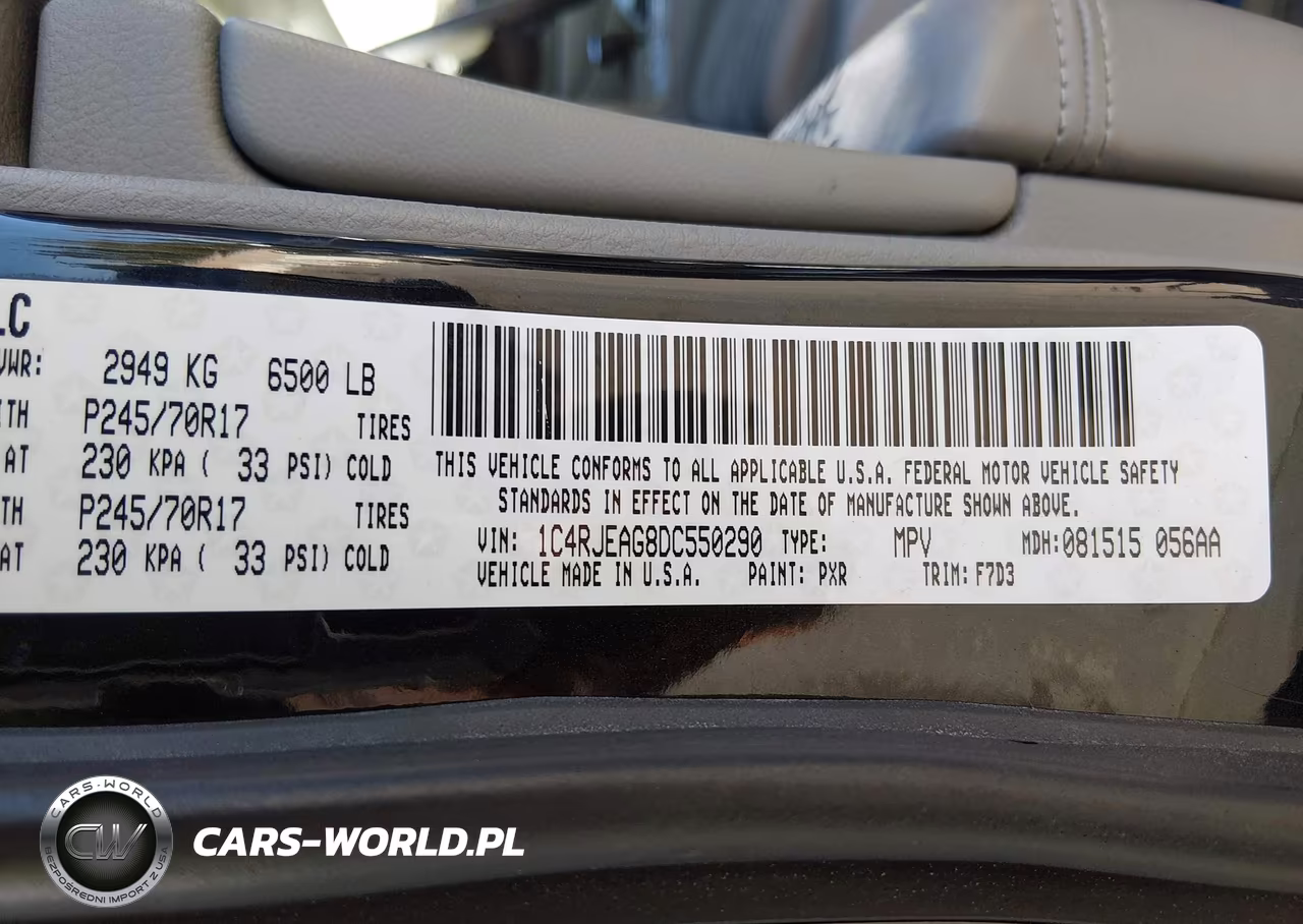 2013 Jeep Grand Cherokee Laredo VIN:1C4RJEAG8DC550290 - 9