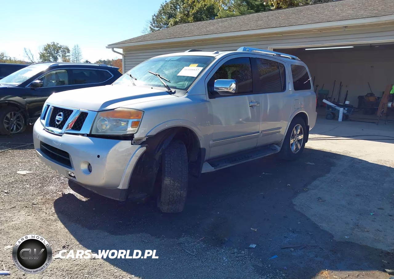 2012 Nissan Armada Platinum VIN:5N1AA0NC4CN617506 - 2