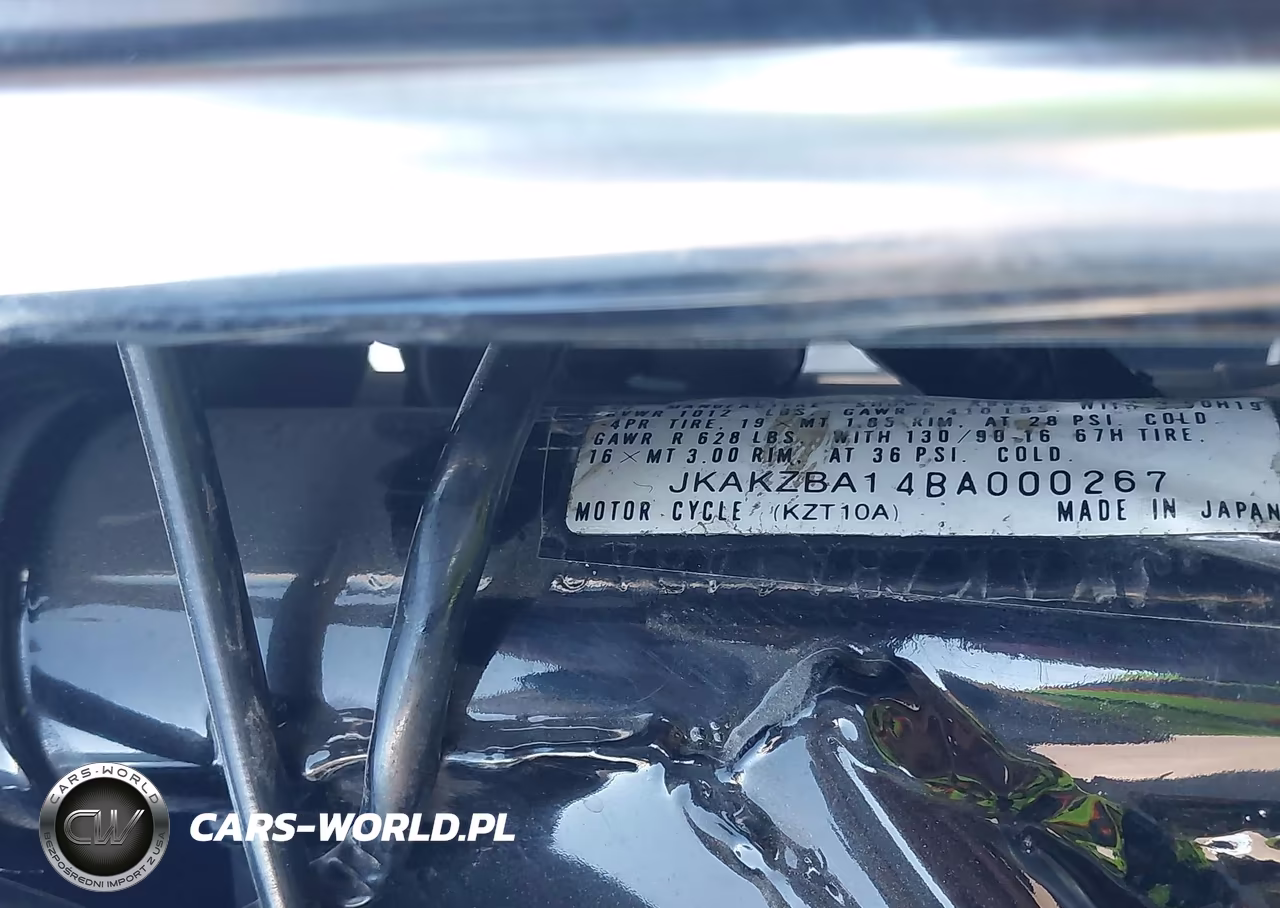 1981 Kawasaki Kz1100 VIN:JKAKZBA14BA000267 - 10