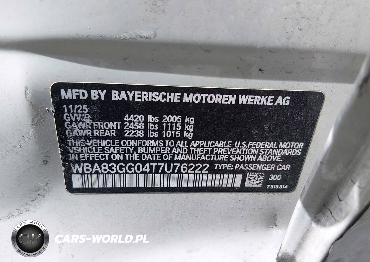 2026 BMW 228 Gran Coupe VIN:WBA83GG04T7U76222 - 9