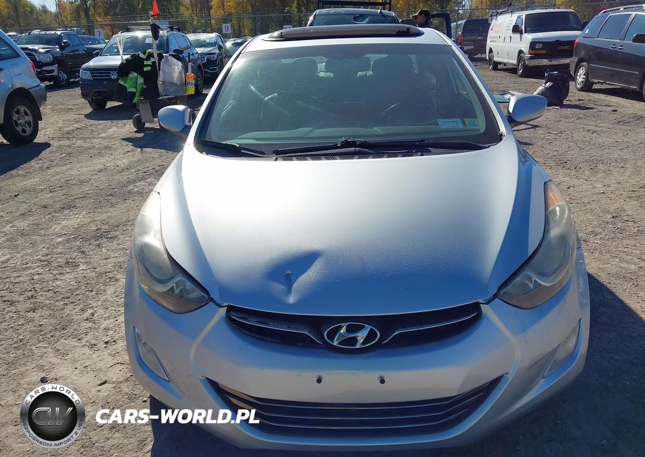 2013 Hyundai Elantra Limited Pzev VIN:5NPDH4AEXDH198395 - 6