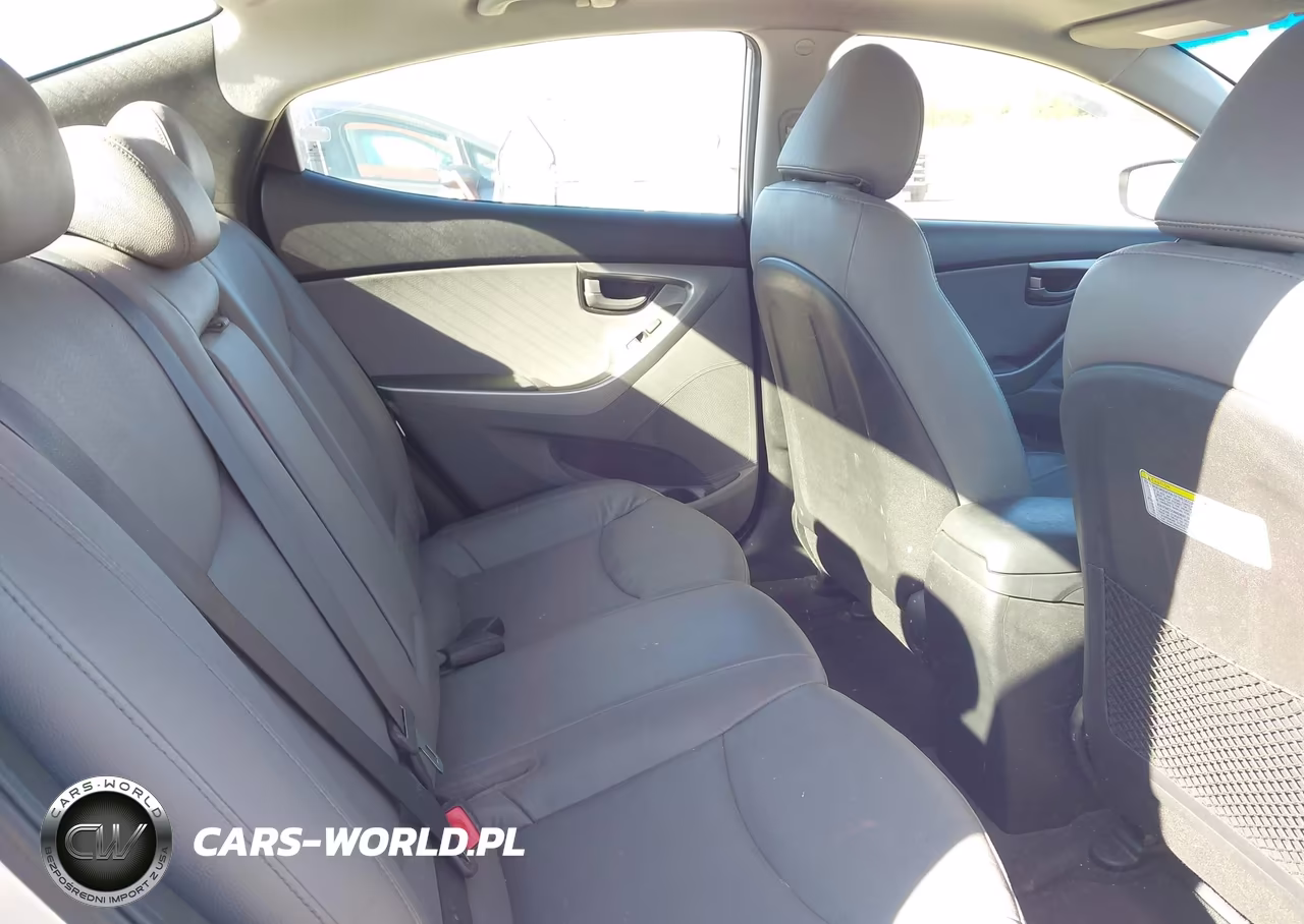 2013 Hyundai Elantra Limited Pzev VIN:5NPDH4AEXDH198395 - 8