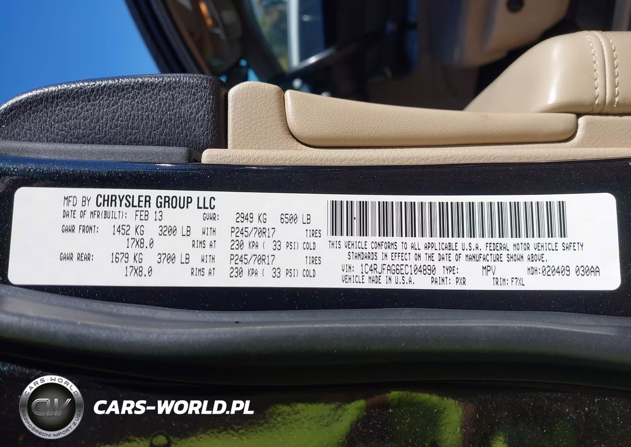 2014 Jeep Grand Cherokee Laredo VIN:1C4RJFAG6EC104890 - 9