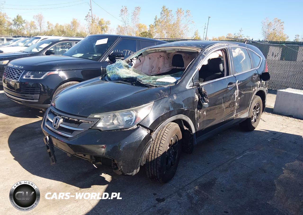 2014 Honda Cr-V Lx VIN:5J6RM4H36EL090594 - 2