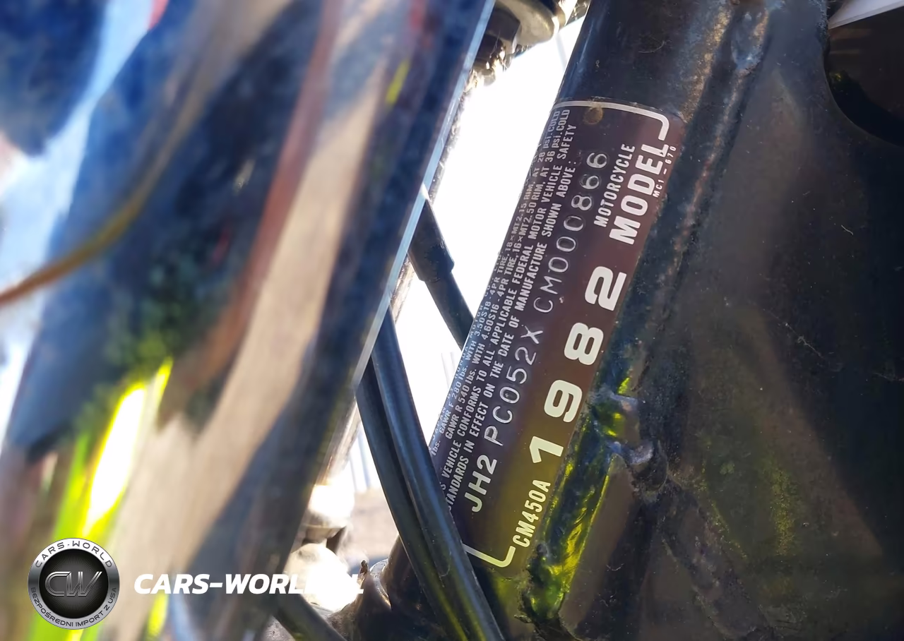 1982 Honda Cm450 A VIN:JH2PC052XCM000866 - 10