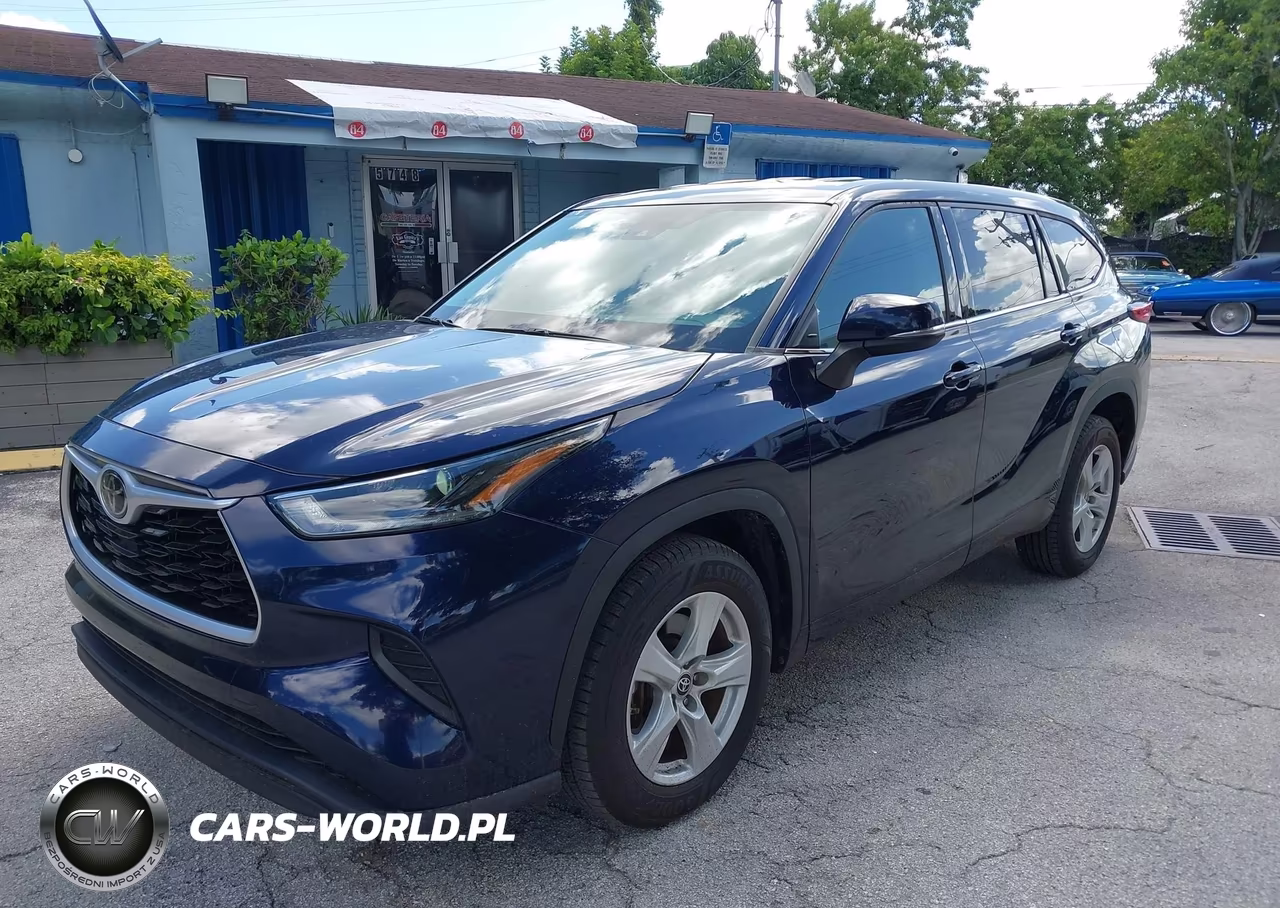 2021 Toyota Highlander L VIN:5TDCZRAH5MS519978 - 2