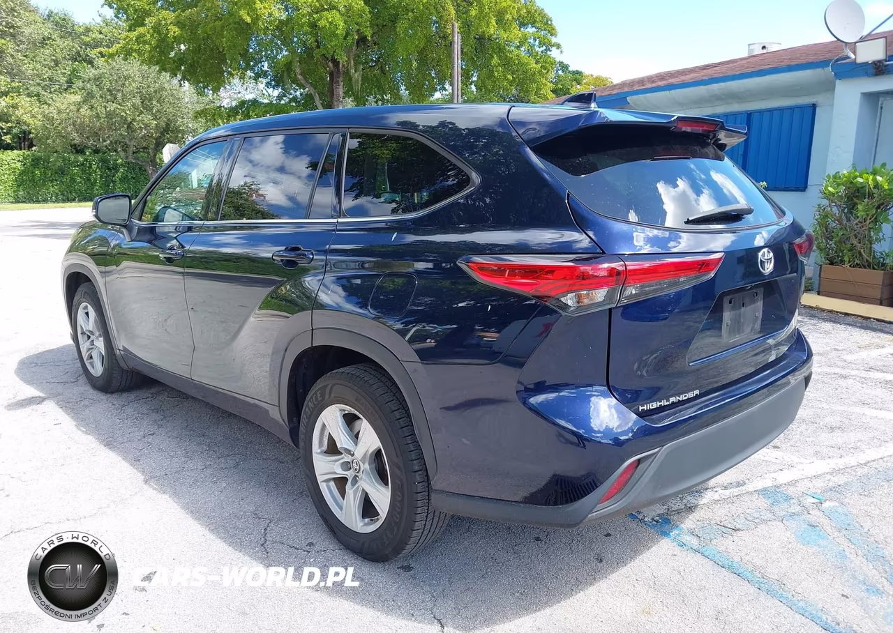 2021 Toyota Highlander L VIN:5TDCZRAH5MS519978 - 3