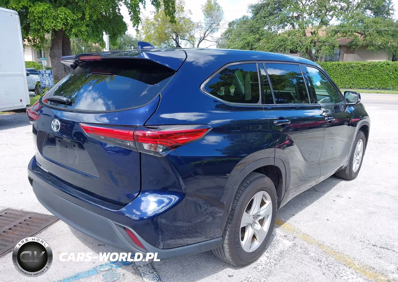 2021 Toyota Highlander L VIN:5TDCZRAH5MS519978 - 4
