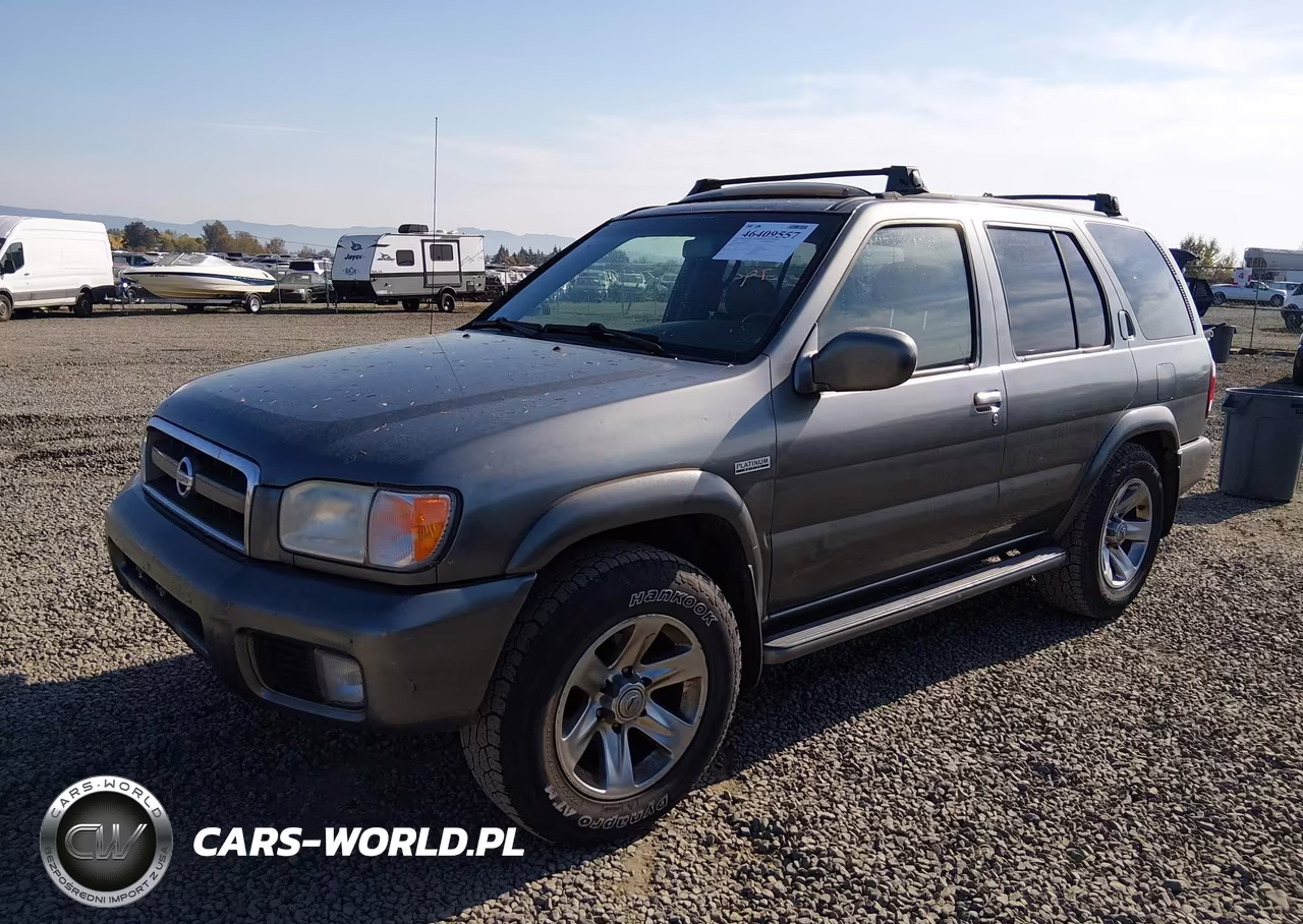 2004 Nissan Pathfinder Le Platinum VIN:JN8DR09Y14W908576 - 2