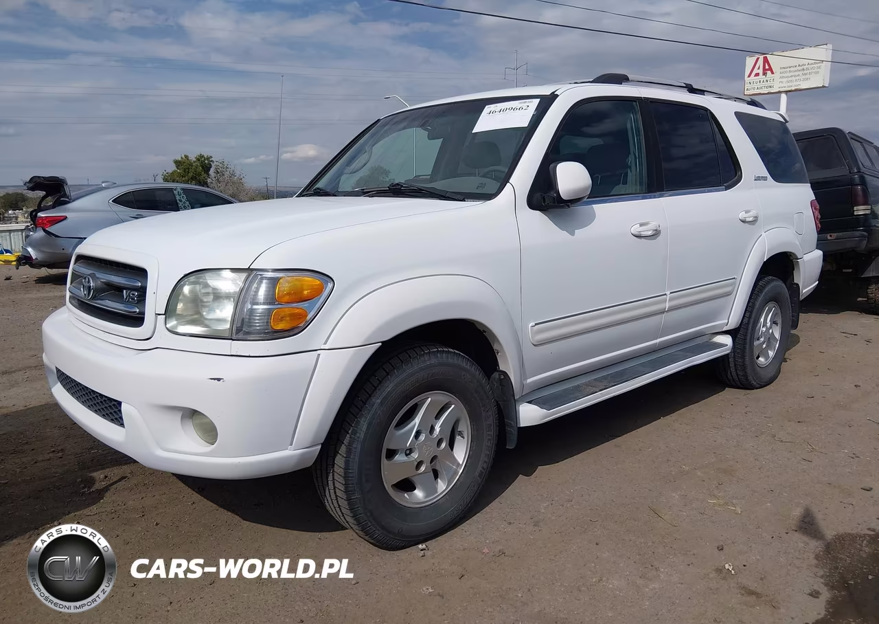 2001 Toyota Sequoia Limited V8 VIN:5TDBT48A31S040723 - 2