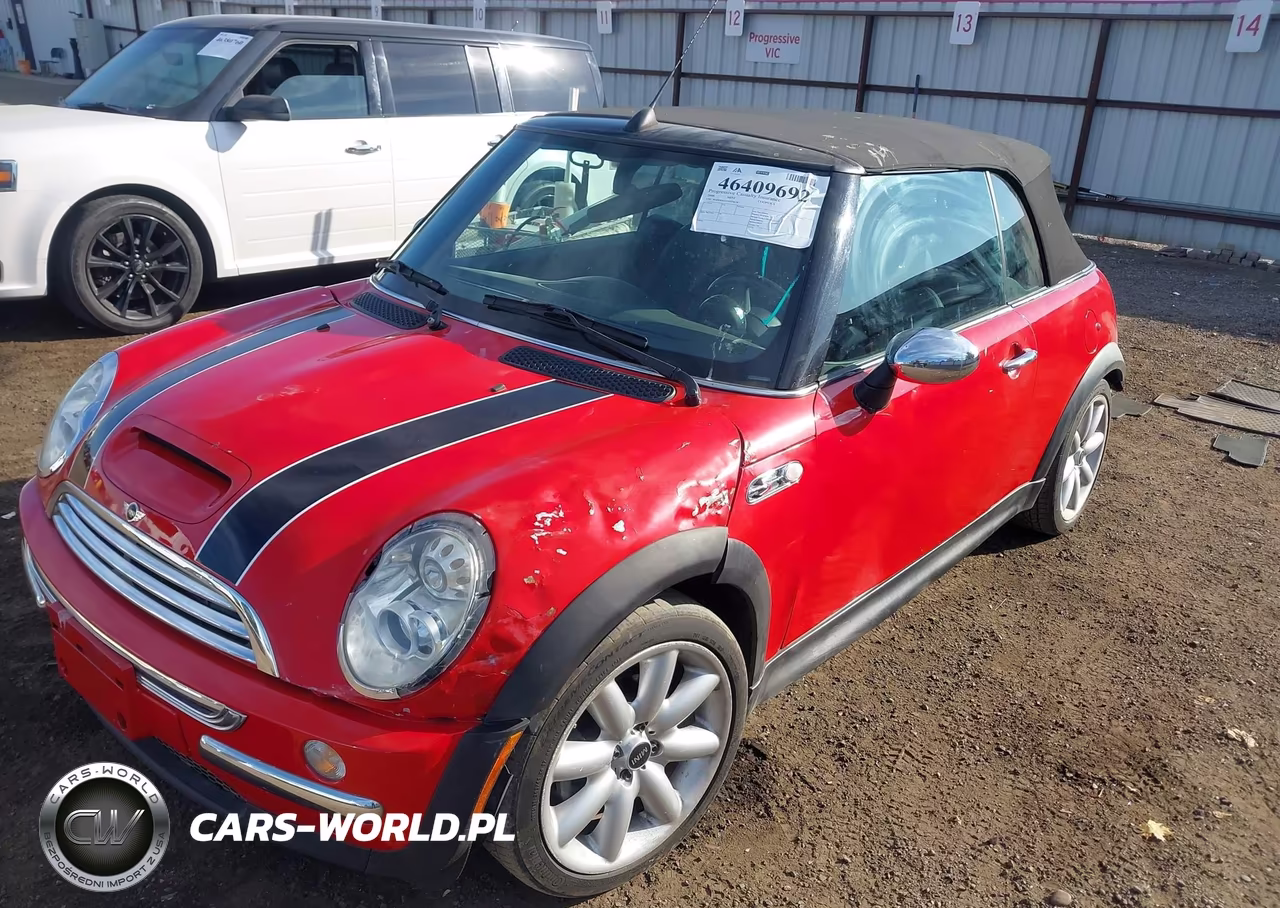 2006 Mini Cooper S VIN:WMWRH33516TF86787 - 2