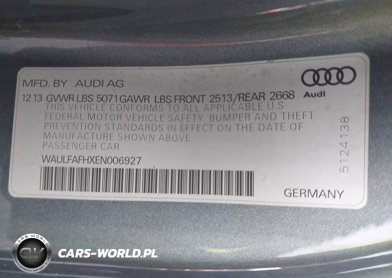 2014 Audi A5 2.0T Premium VIN:WAULFAFHXEN006927 - 9