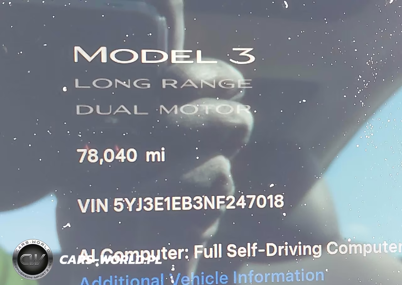 2022 Tesla Model 3 Long Range Dual Motor All-Wheel Drive VIN:5YJ3E1EB3NF247018 - 16