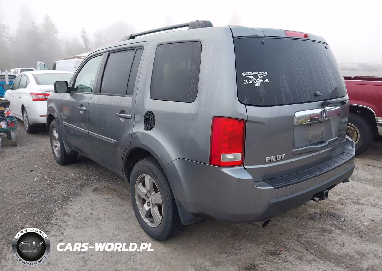2009 Honda Pilot Ex VIN:5FNYF38439B019148 - 3