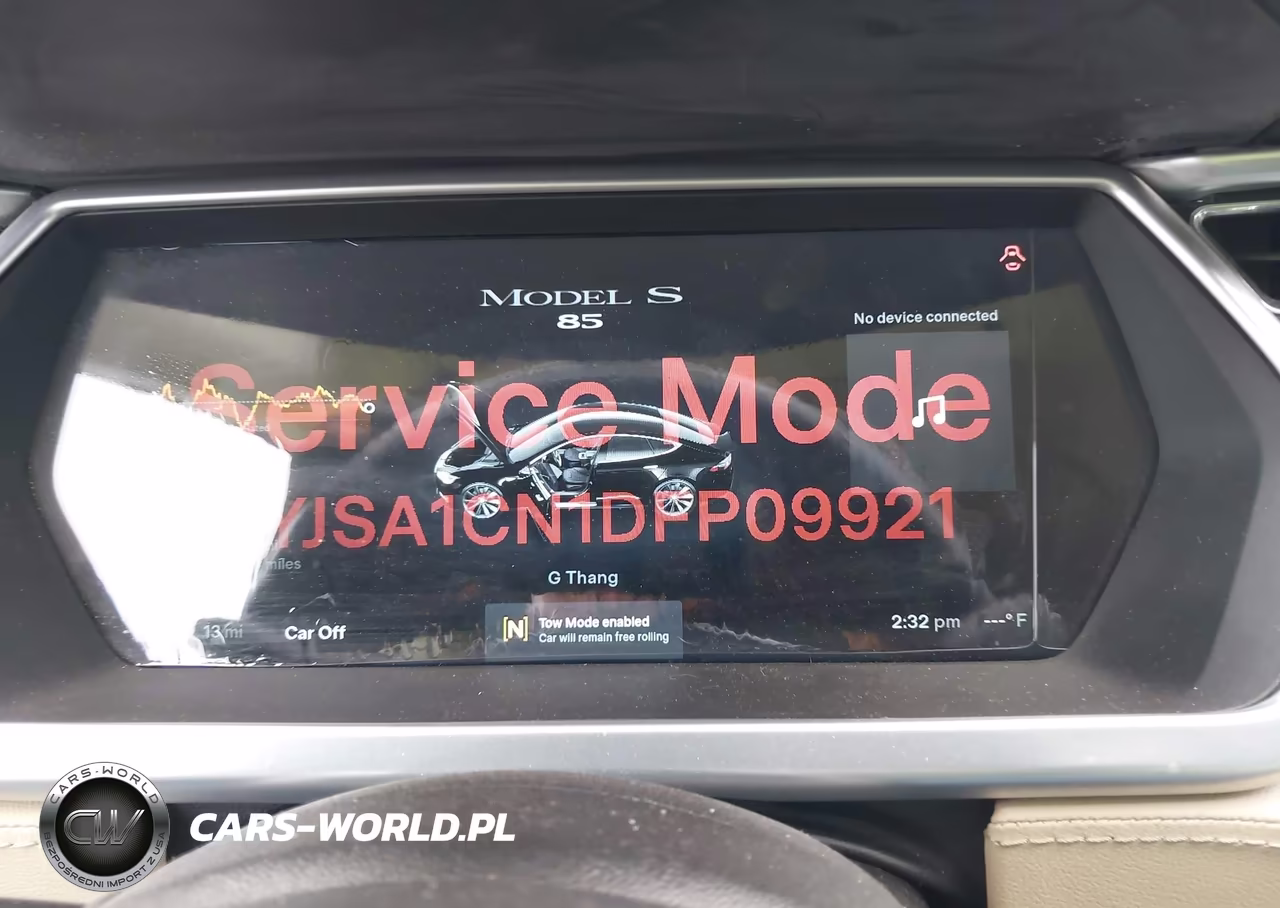 2013 Tesla Model S VIN:5YJSA1CN1DFP09921 - 7