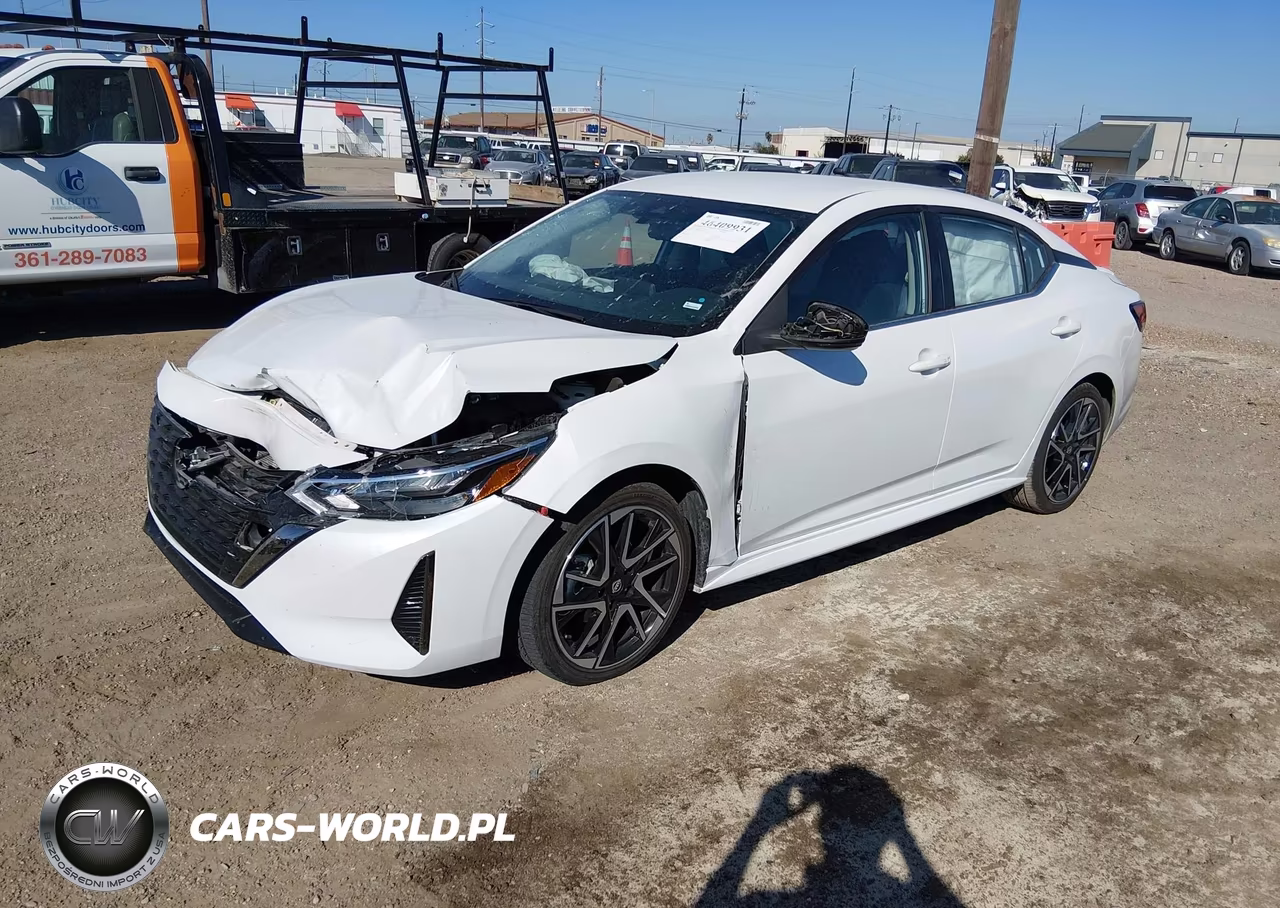 2025 Nissan Sentra Sr VIN:3N1AB8DV7SY307437 - 2