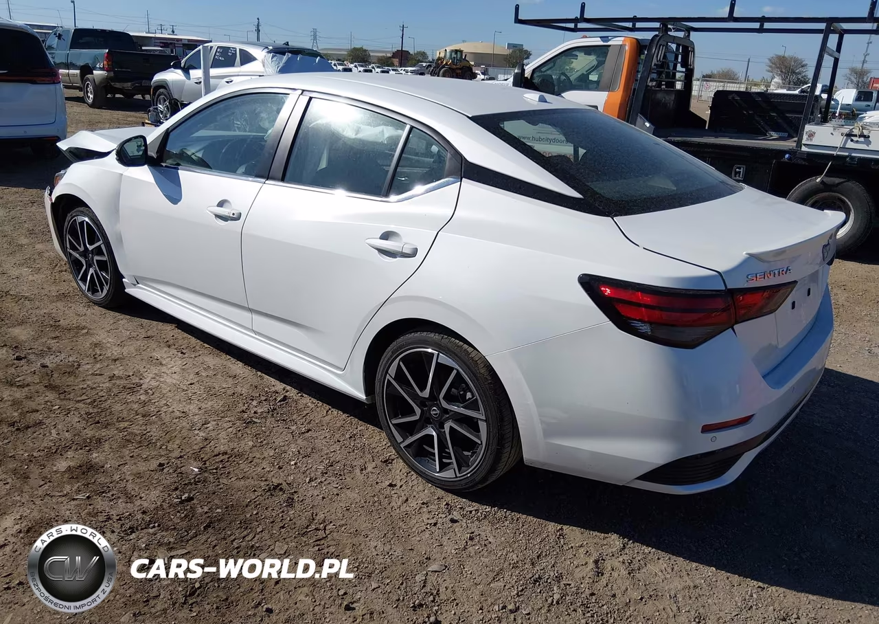 2025 Nissan Sentra Sr VIN:3N1AB8DV7SY307437 - 3