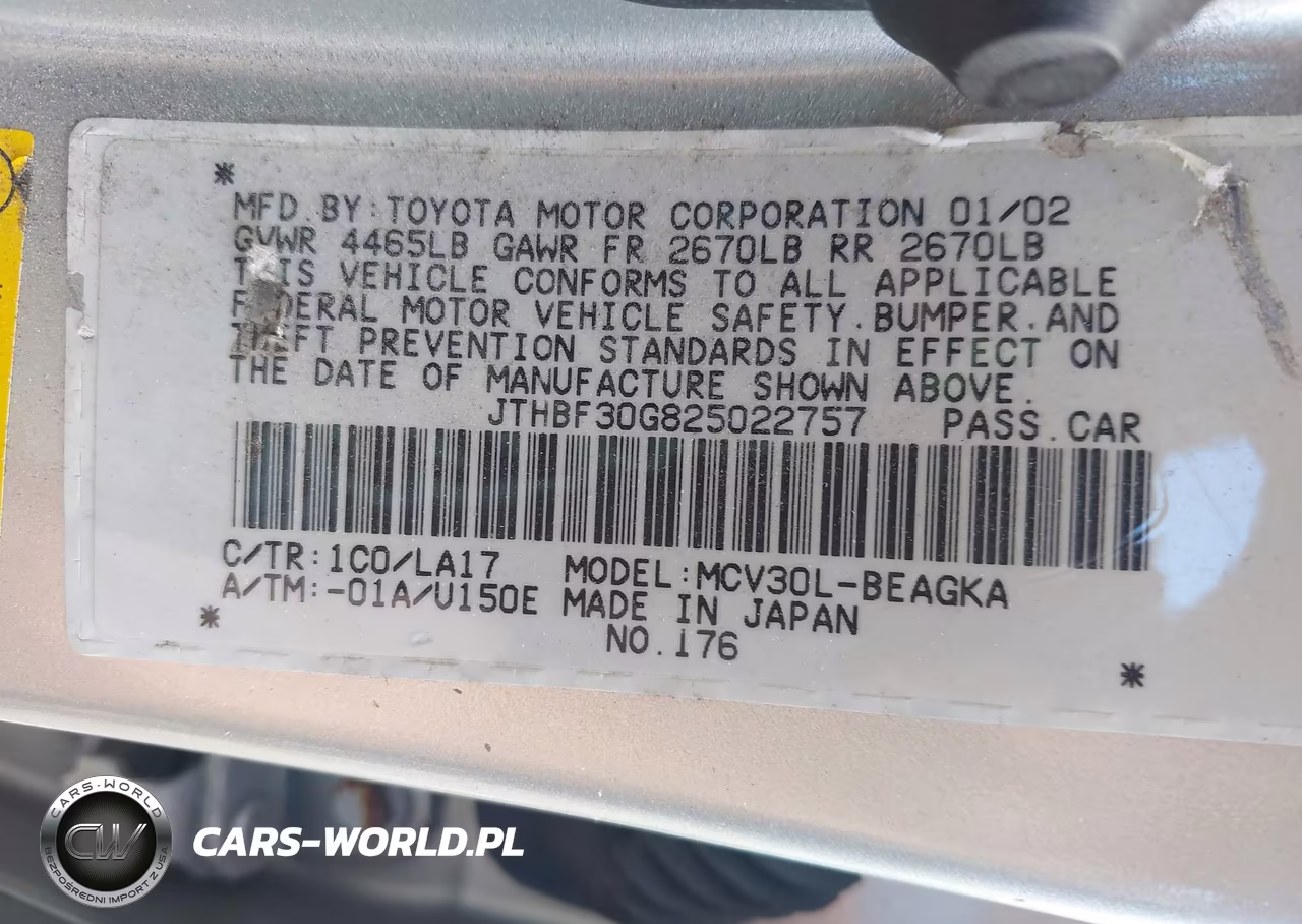2002 Lexus Es 300 VIN:JTHBF30G825022757 - 9
