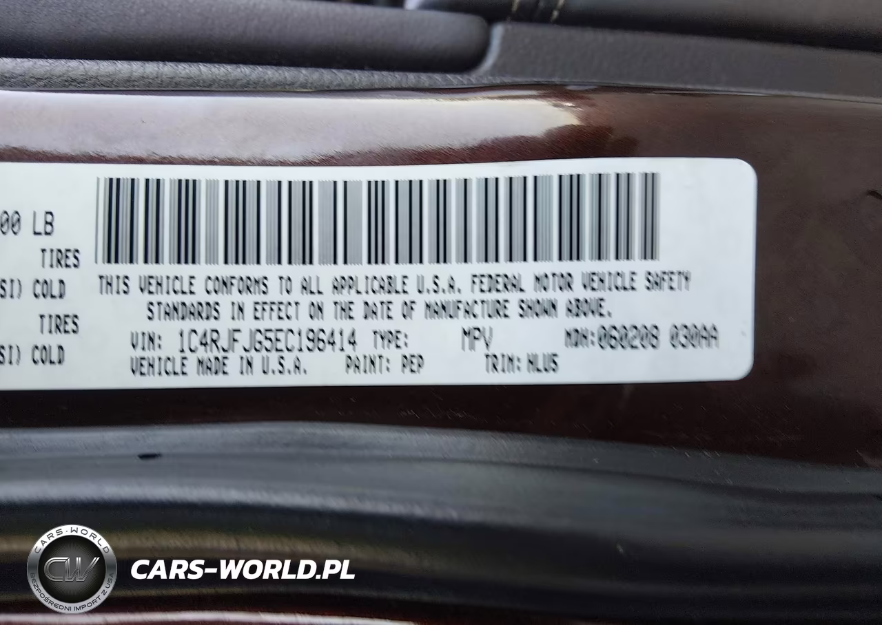 2014 Jeep Grand Cherokee Summit VIN:1C4RJFJG5EC196414 - 9