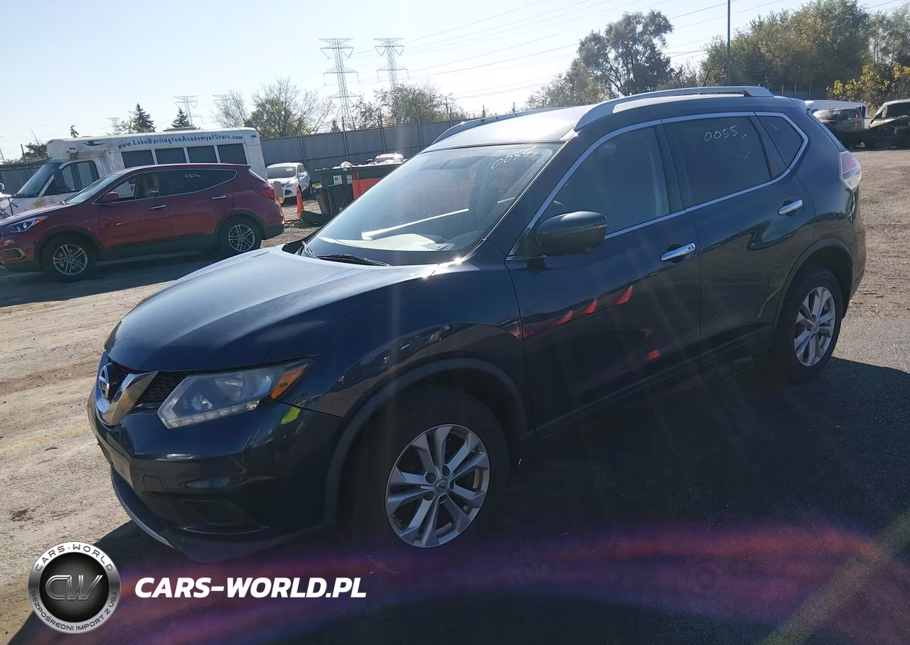 2016 Nissan Rogue Sv VIN:KNMAT2MV3GP660354 - 2
