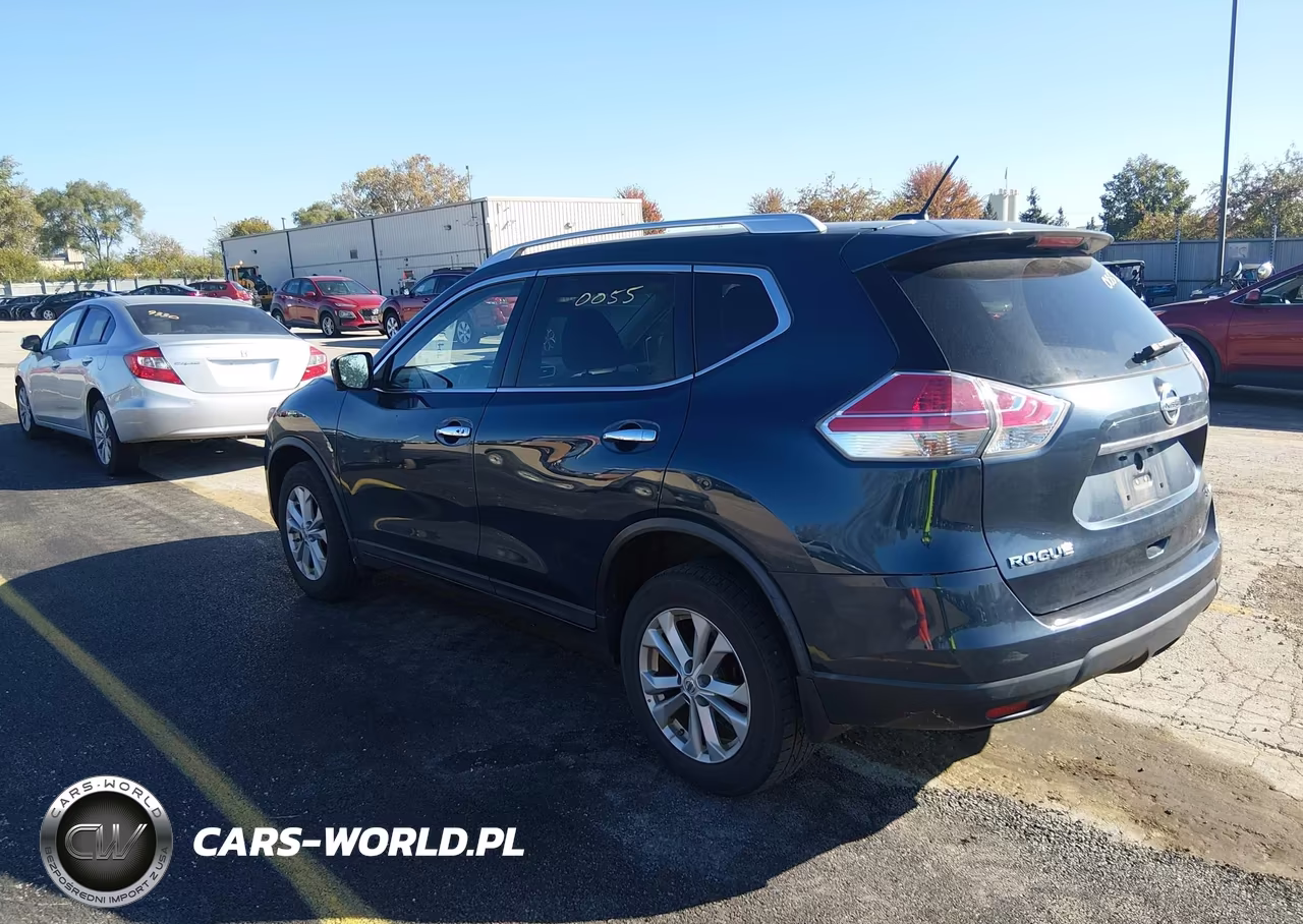 2016 Nissan Rogue Sv VIN:KNMAT2MV3GP660354 - 3