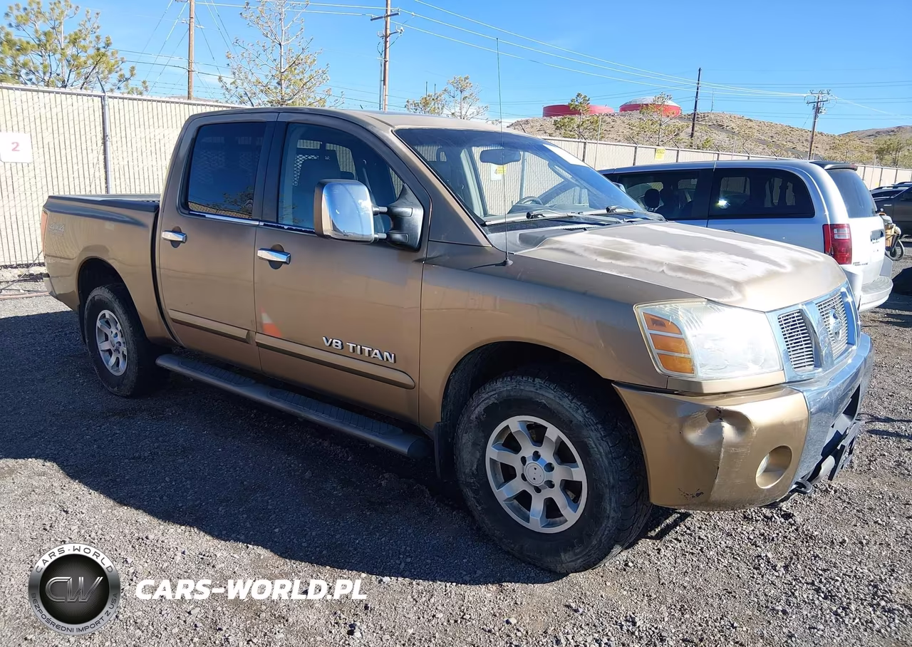 2005 Nissan Titan Le VIN:1N6AA07B85N558095 - 1