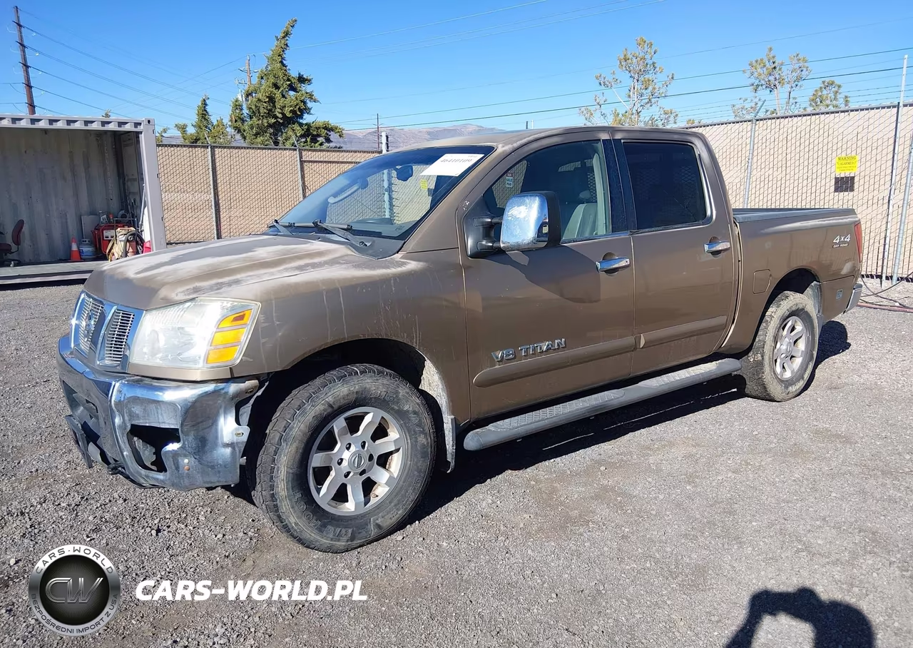 2005 Nissan Titan Le VIN:1N6AA07B85N558095 - 2