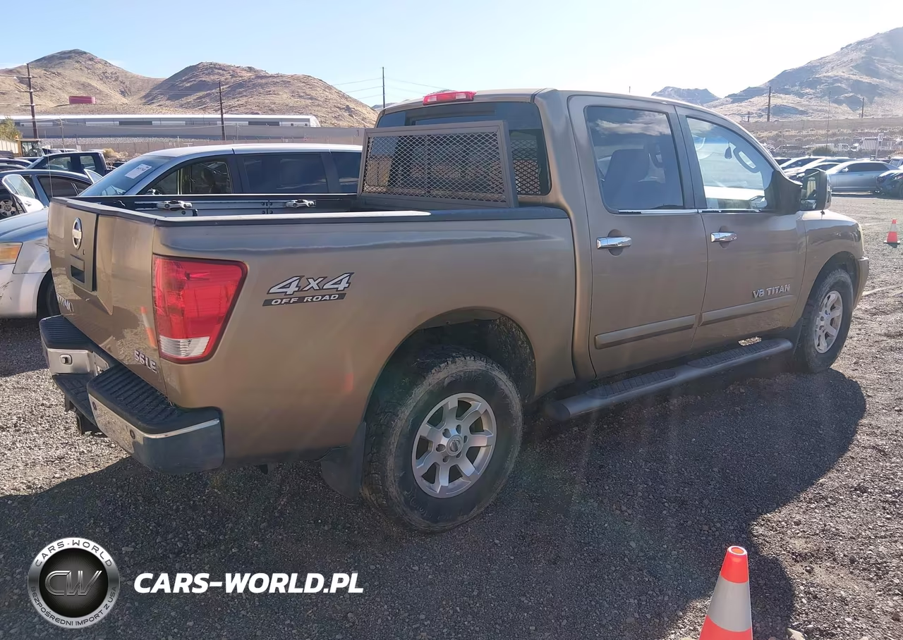 2005 Nissan Titan Le VIN:1N6AA07B85N558095 - 4