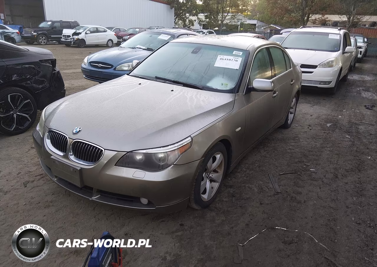 2007 BMW 525I VIN:WBANE53507CW64560 - 2