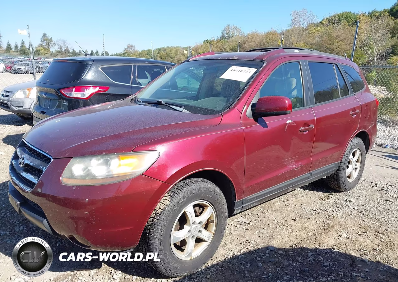 2007 Hyundai Santa Fe Gls VIN:5NMSG13D87H088668 - 2