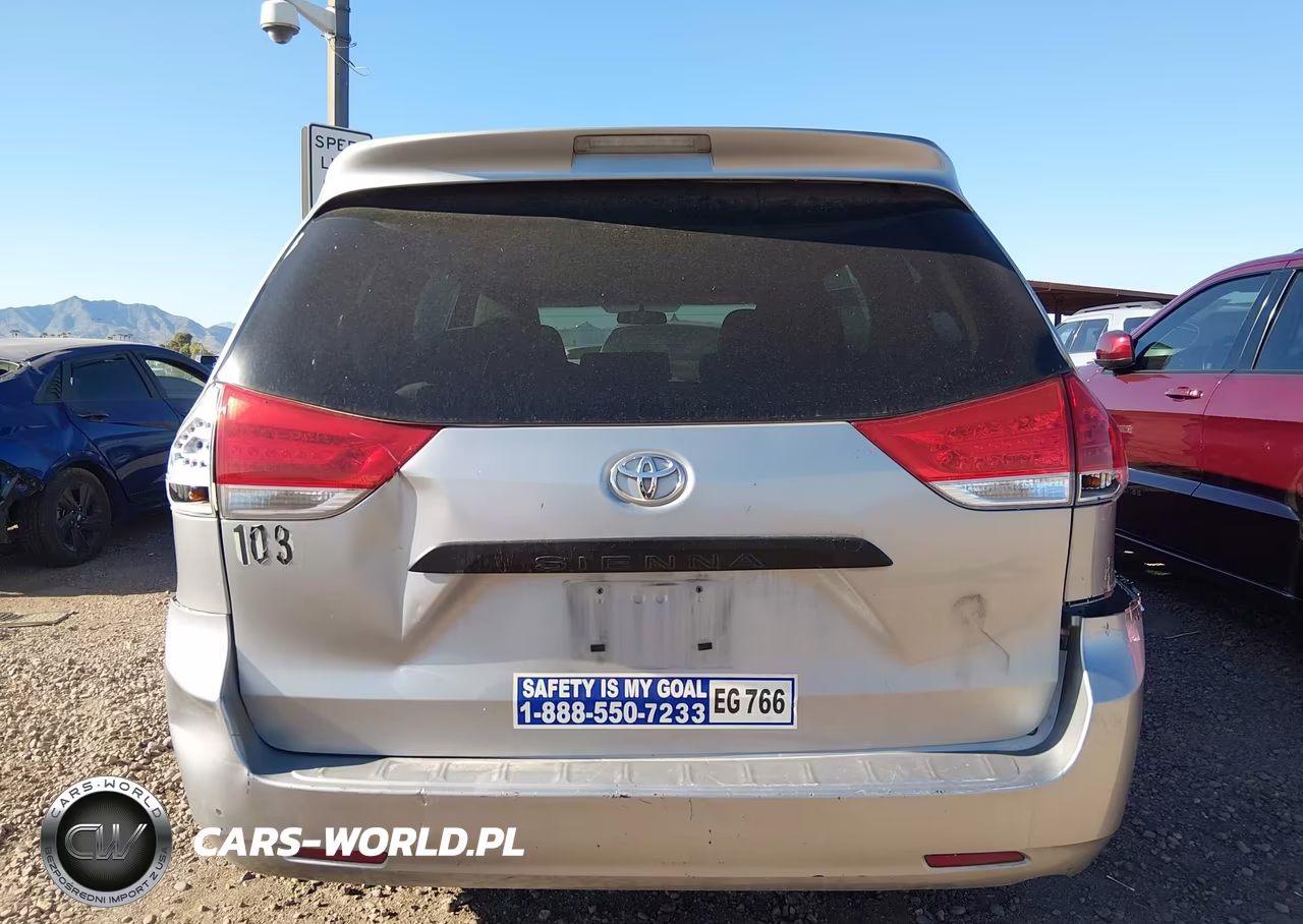 2012 Toyota Sienna Base V6 7 Passenger VIN:5TDZK3DC1CS231644 - 16