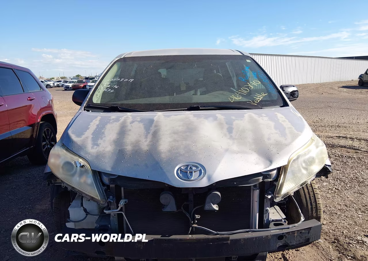 2012 Toyota Sienna Base V6 7 Passenger VIN:5TDZK3DC1CS231644 - 6