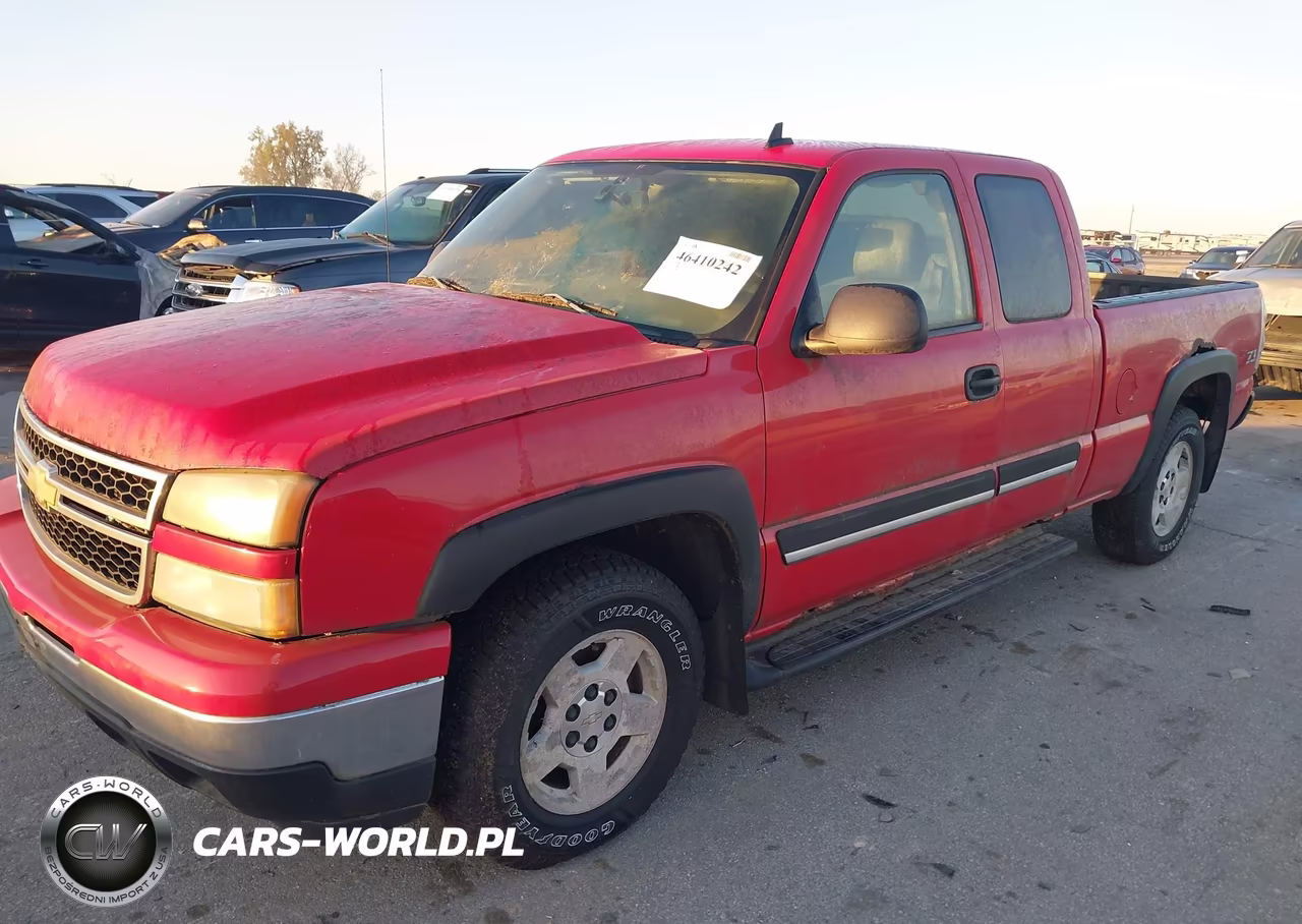 2006 Chevrolet Silverado 1500 Lt3 VIN:1GCEK19Z96Z256004 - 2