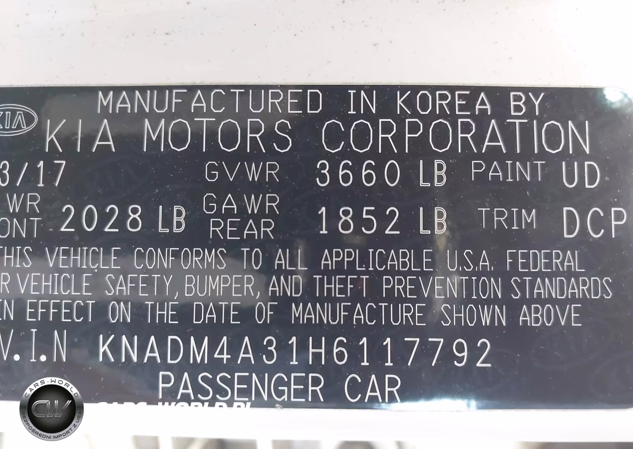 2017 Kia Rio Lx VIN:KNADM4A31H6117792 - 17