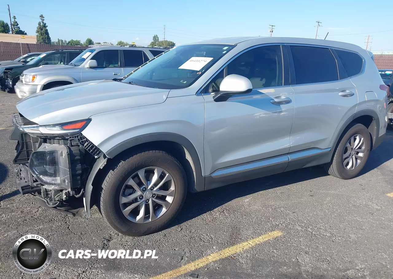 2019 Hyundai Santa Fe Se VIN:5NMS23AD6KH040284 - 2