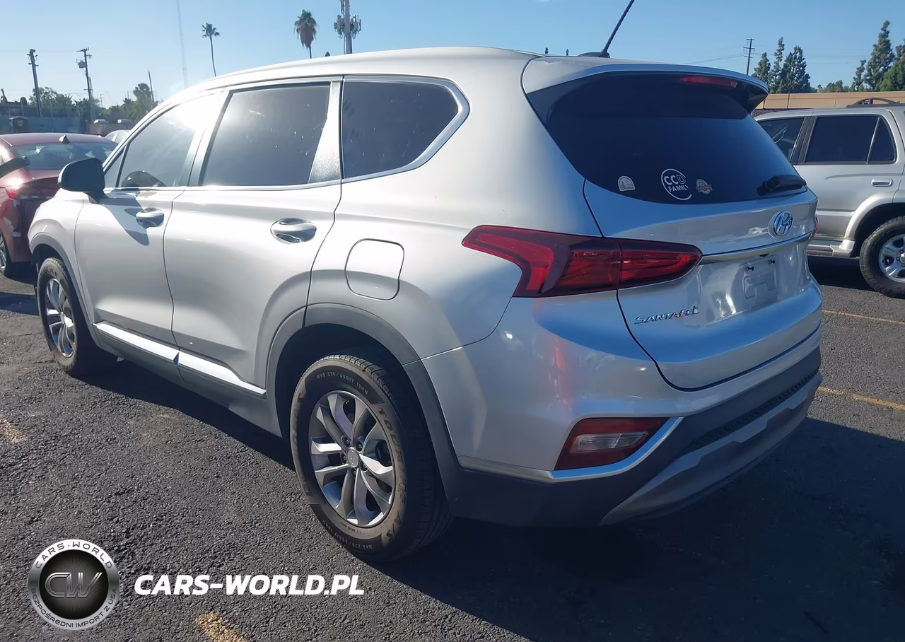 2019 Hyundai Santa Fe Se VIN:5NMS23AD6KH040284 - 3