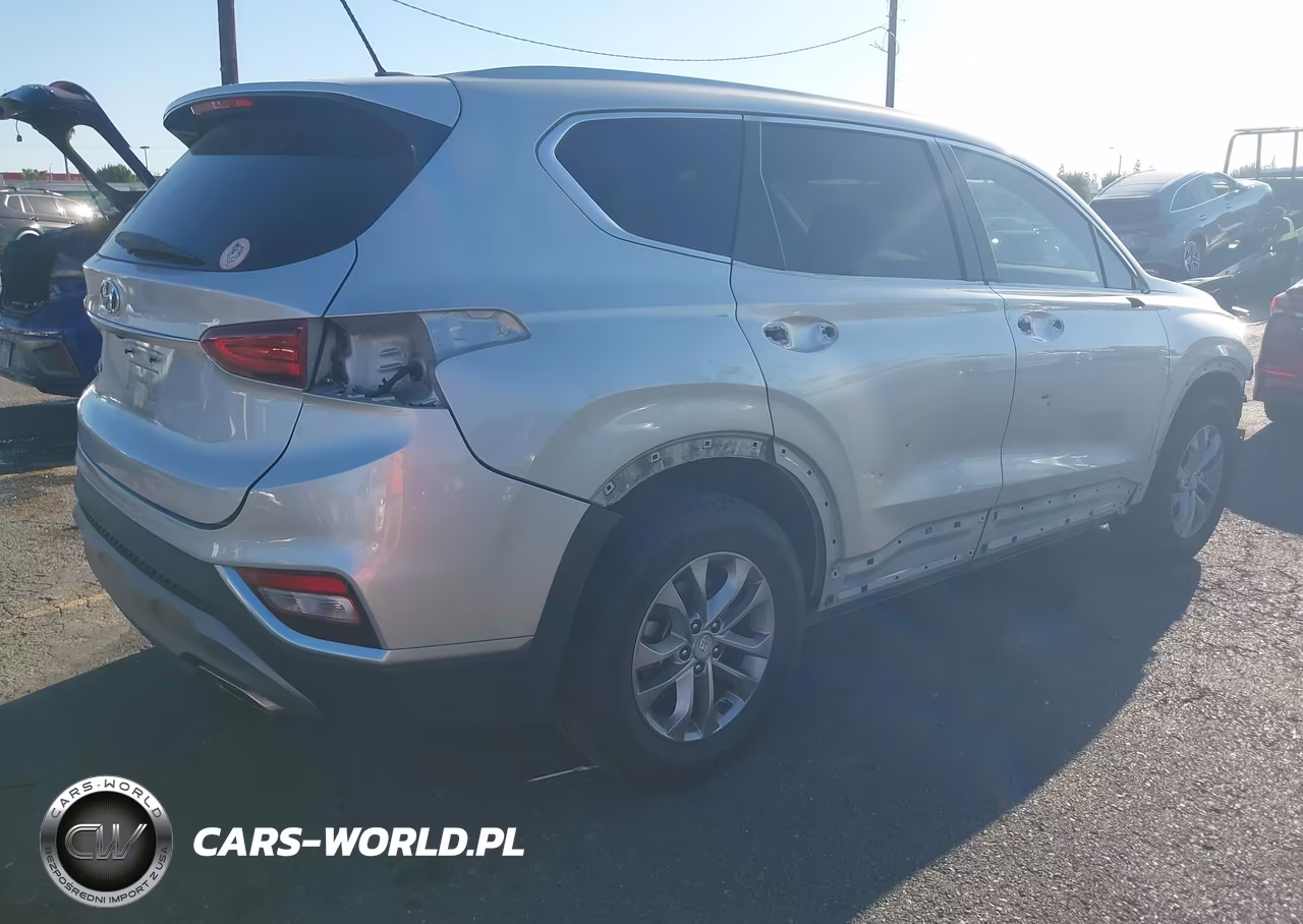 2019 Hyundai Santa Fe Se VIN:5NMS23AD6KH040284 - 4