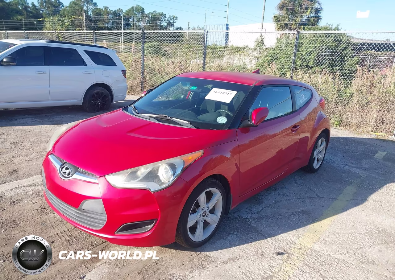 2016 Hyundai Veloster VIN:KMHTC6AD2GU282973 - 2