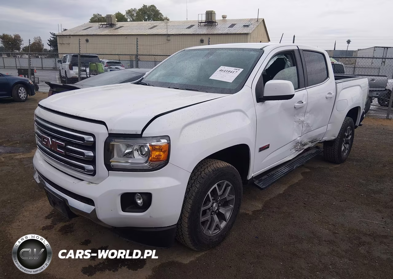 2017 GMC Canyon Sle VIN:1GTG6CEN8H1248988 - 2