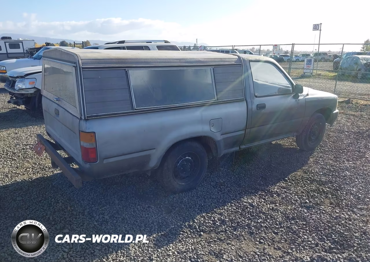 1989 Toyota Pickup 1-2 Ton Sht Wheelbase Dlx VIN:JT4RN81P7K0030098 - 4