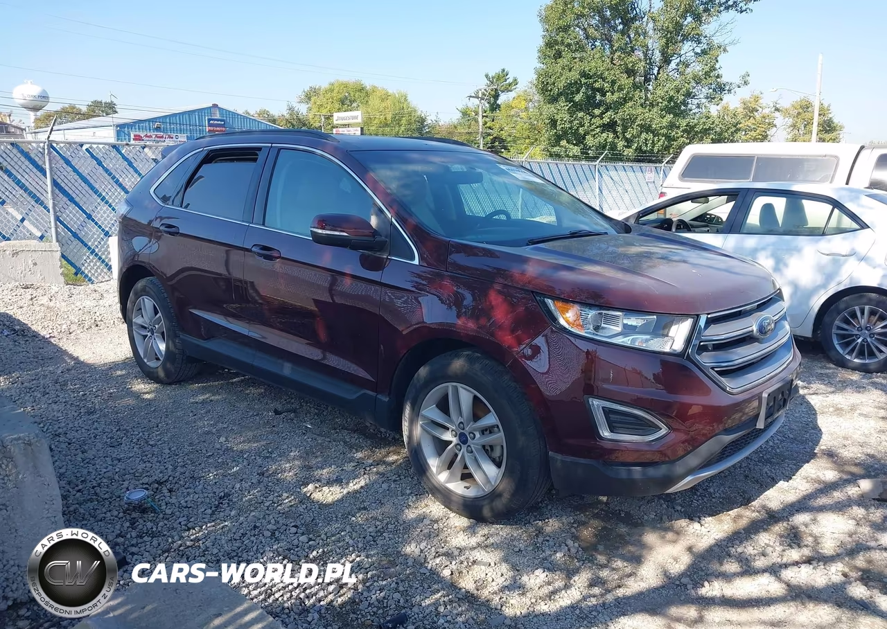 2017 Ford Edge Sel VIN:2FMPK3J91HBC31132 - 1