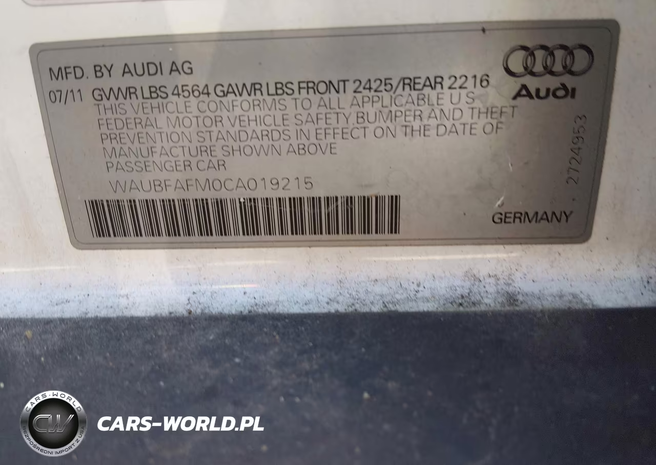 2012 Audi A3 2.0T Premium VIN:WAUBFAFM0CA019215 - 9