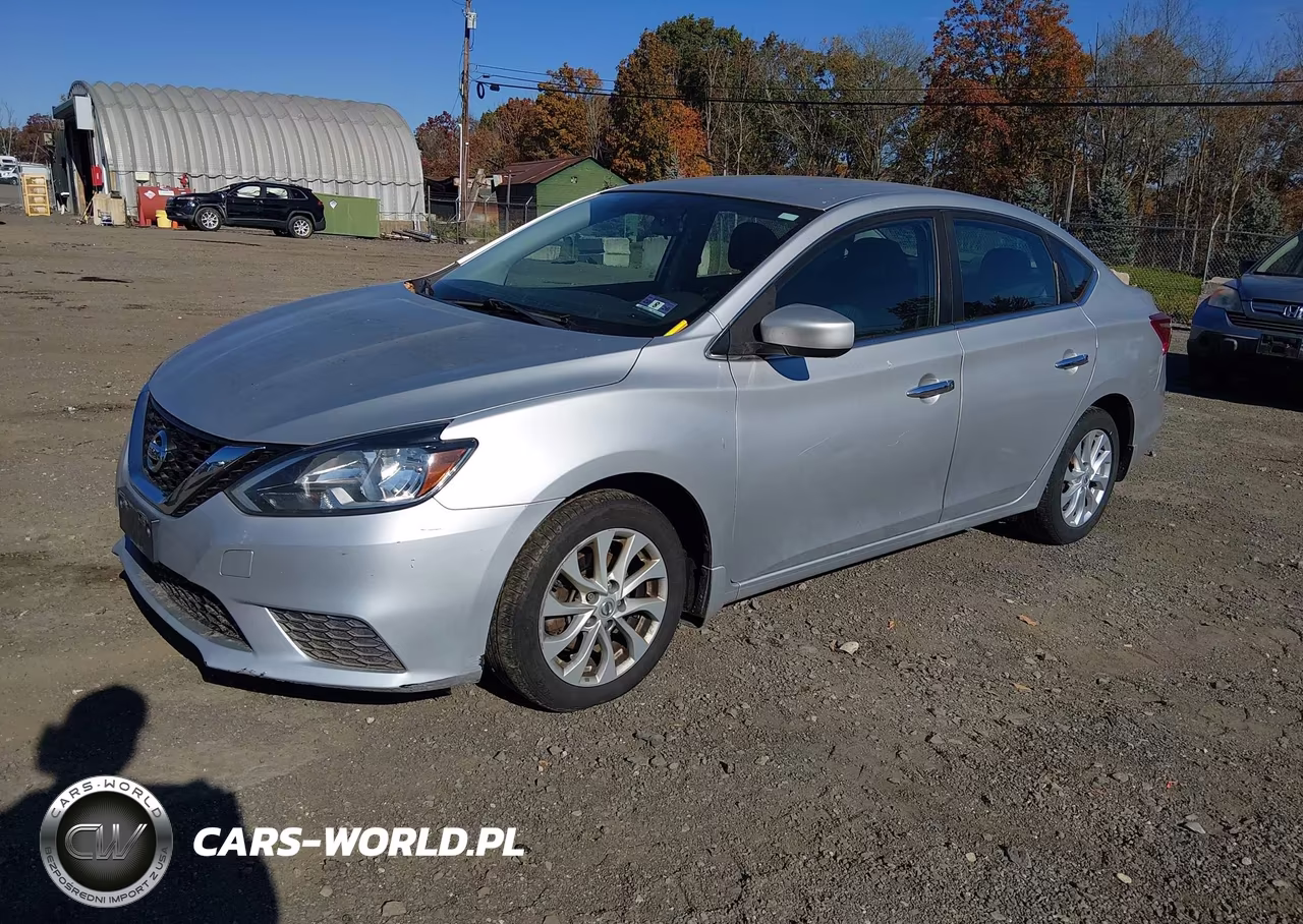 2019 Nissan Sentra Sv VIN:3N1AB7AP9KY376551 - 2