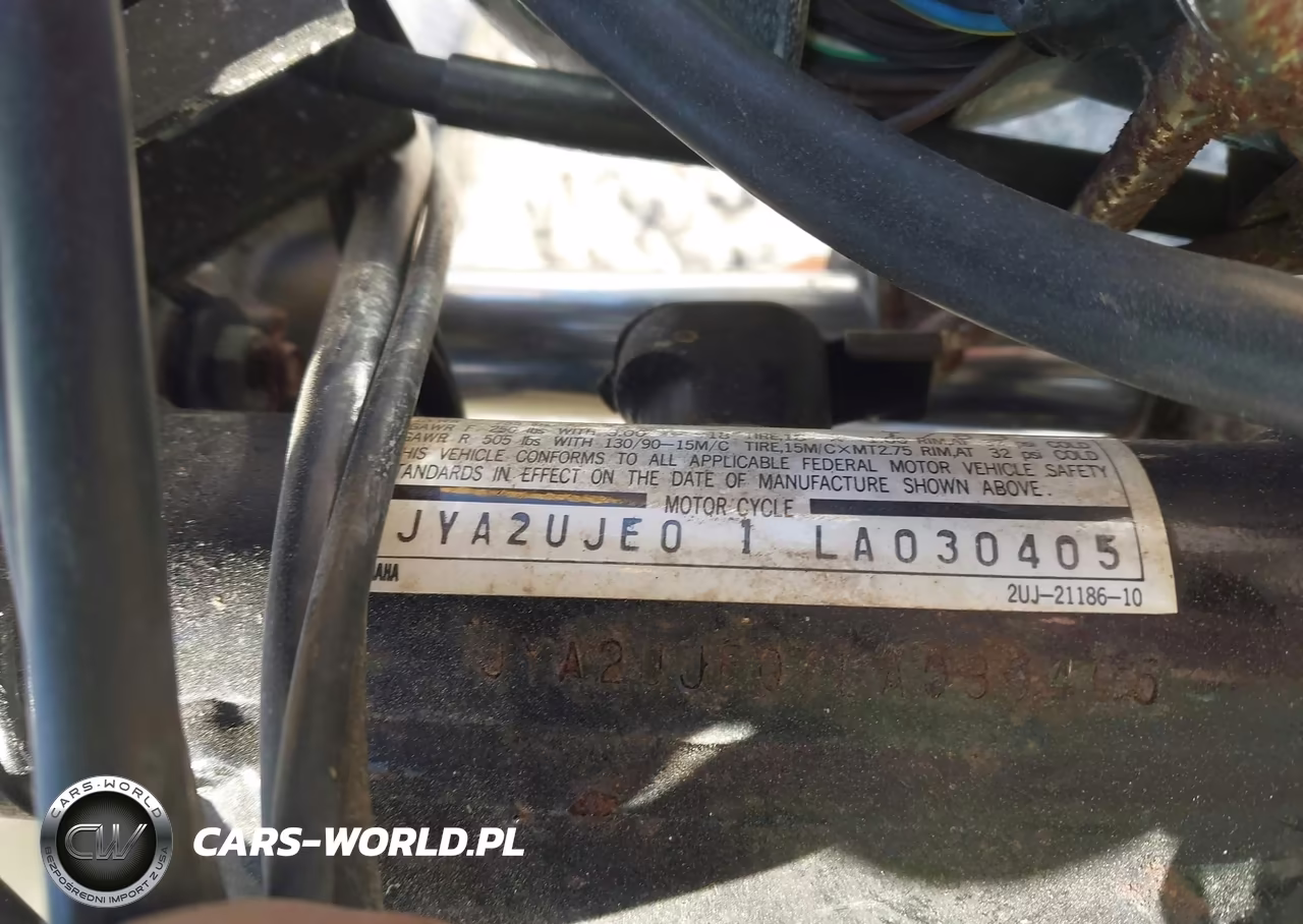 1990 Yamaha Xv250 VIN:JYA2UJE01LA030405 - 10