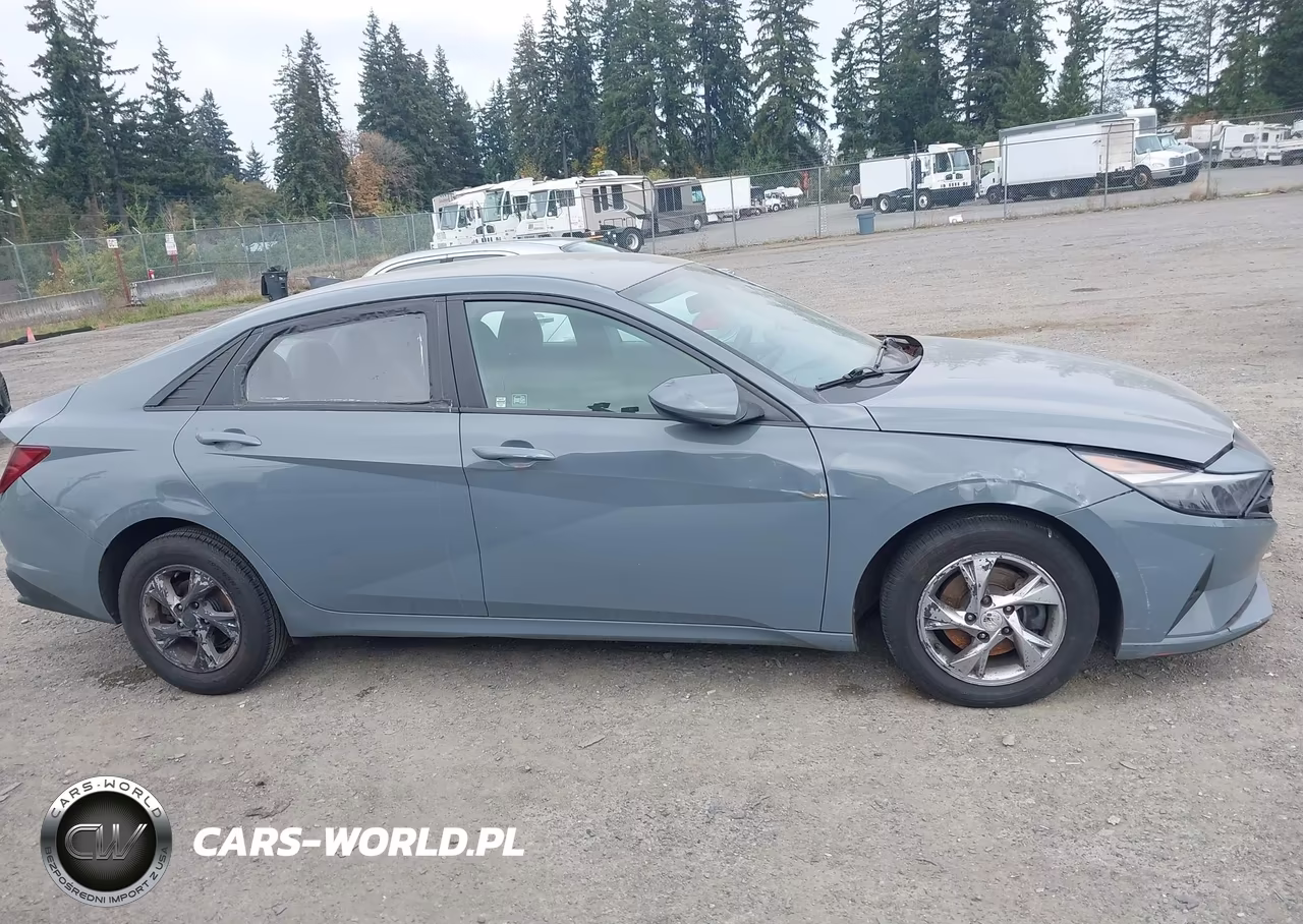 2021 Hyundai Elantra Se VIN:KMHLL4AG2MU190899 - 13