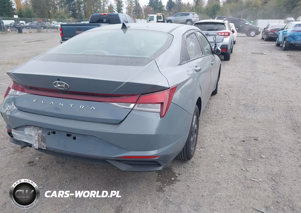 2021 Hyundai Elantra Se VIN:KMHLL4AG2MU190899 - 4
