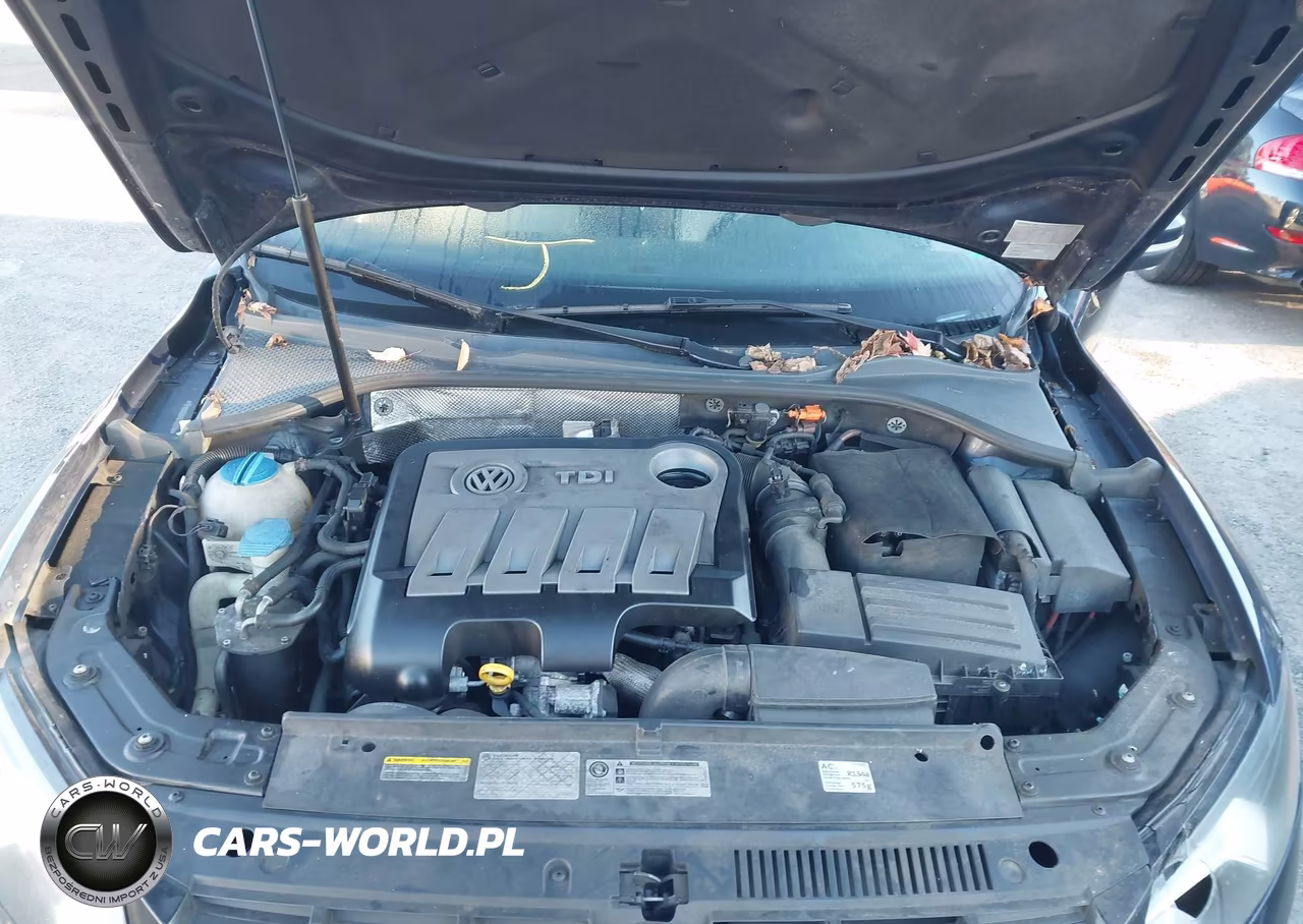 2014 Volkswagen Passat 2.0L Tdi Se VIN:1VWBN7A34EC062709 - 10