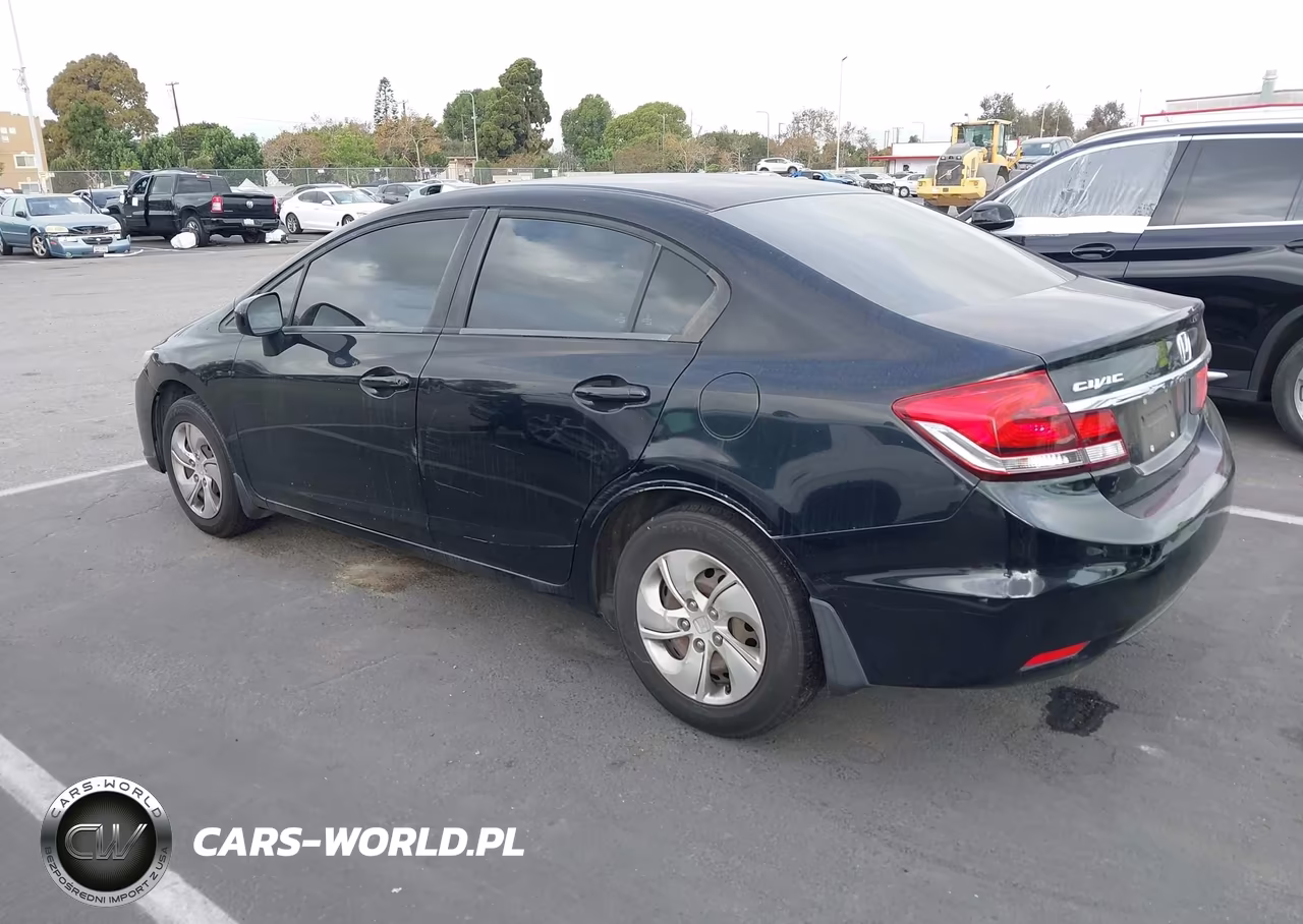 2014 Honda Civic Lx VIN:19XFB2F52EE252432 - 3