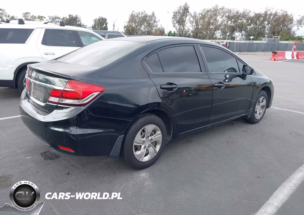 2014 Honda Civic Lx VIN:19XFB2F52EE252432 - 4