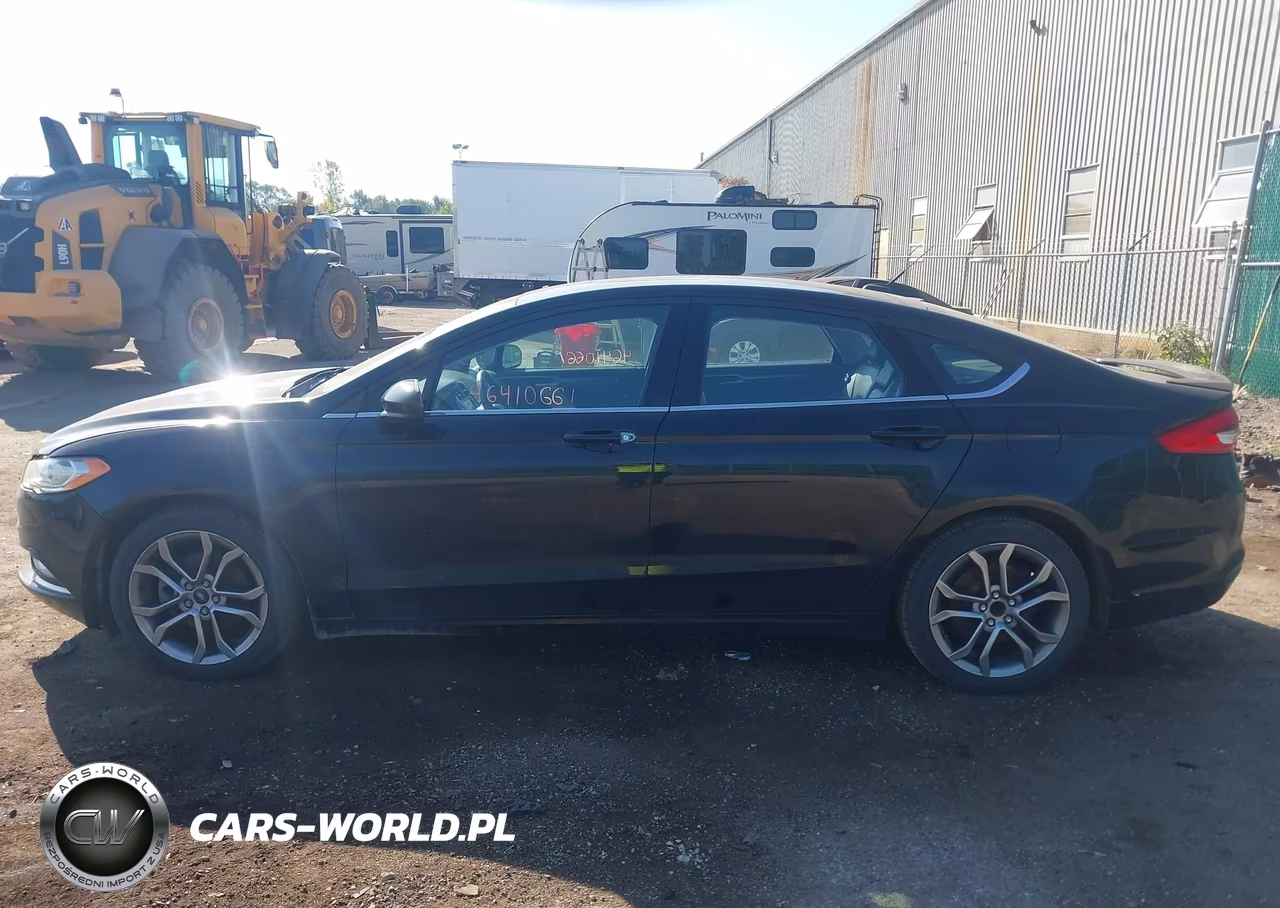 2017 Ford Fusion Se VIN:3FA6P0HDXHR376946 - 14